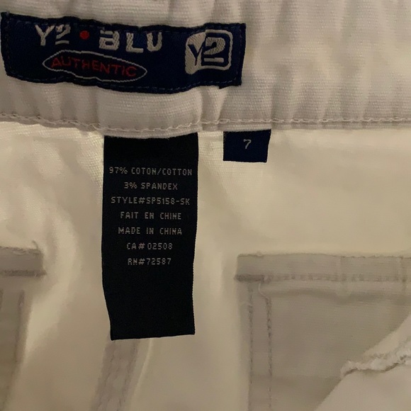 Cream Khaki Skirt Blu Y2 - Picture 11 of 11